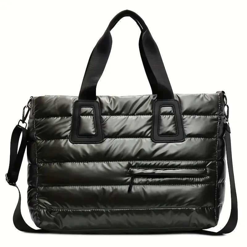 Sac bandoulière homme grande capacité – Design moderne et compartiments pratiques