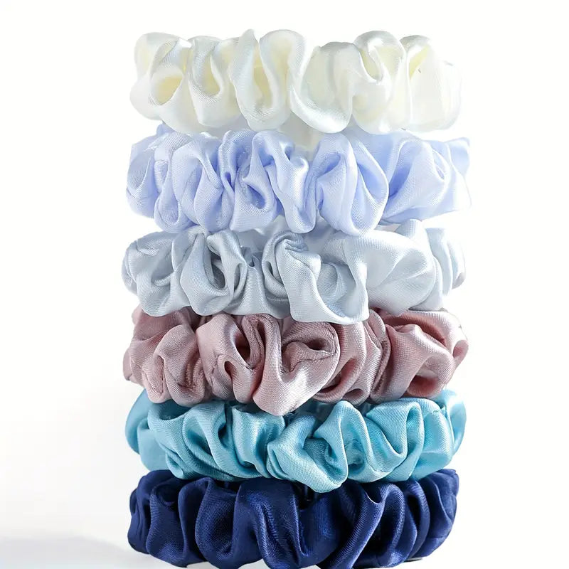 Lot de Chouchous en Velours – Élastiques Doux et Épais pour Coiffures Élégantes et Confortables