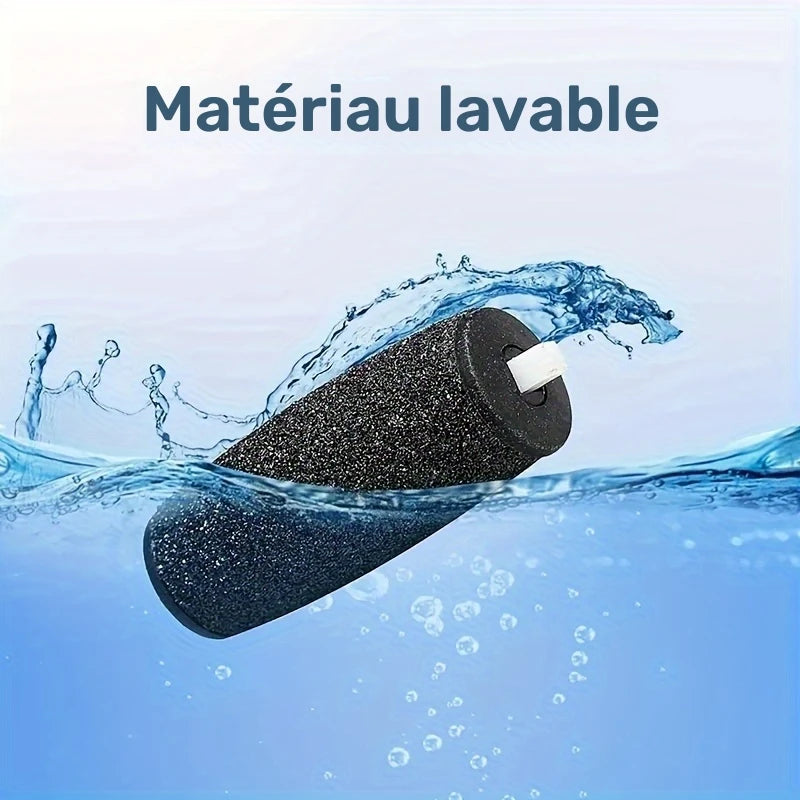 Recharges Rouleaux pour Râpe Électrique Pieds – Lot de 09 Têtes Exfoliantes Anti-callosités