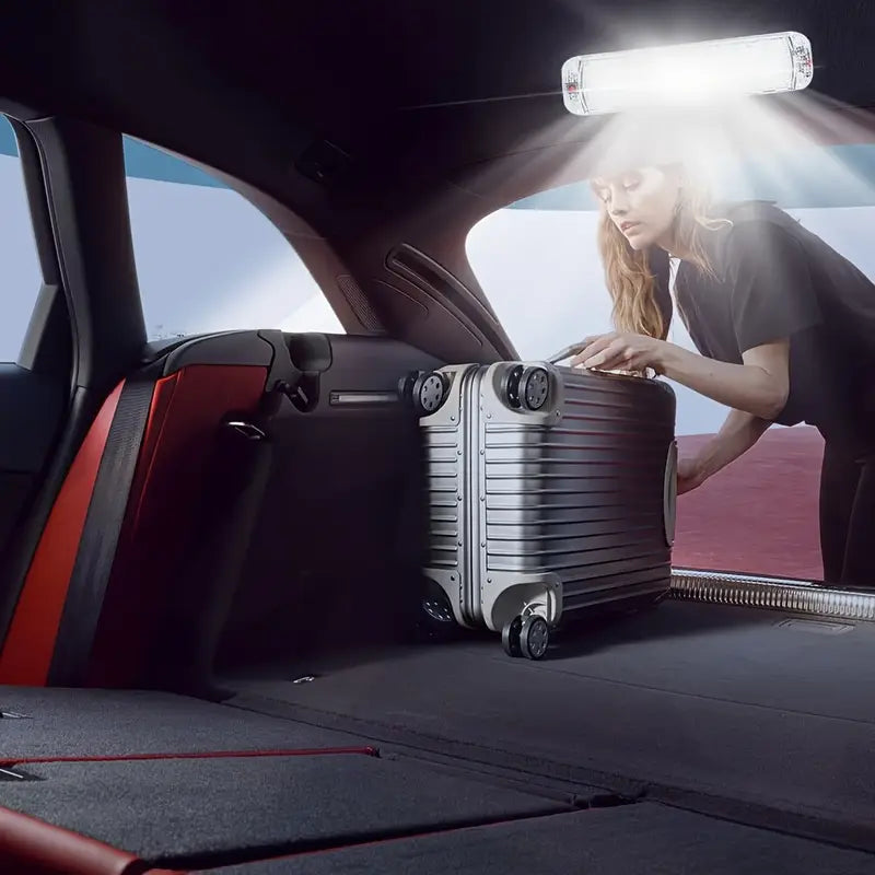 Lampe LED Murale Rechargeable – Éclairage de Secours Ultra Lumineux avec Détecteur et Interrupteur