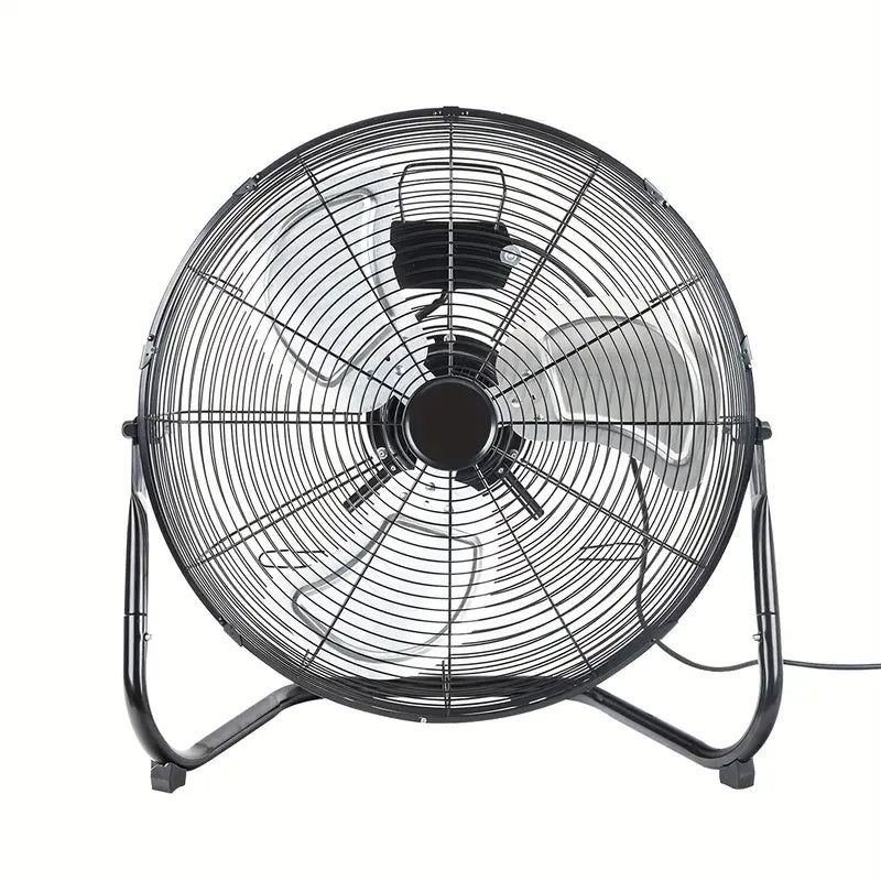 Ventilateur sur pied industriel – Grand débit d’air, 3 vitesses réglables, idéal maison, bureau et atelier