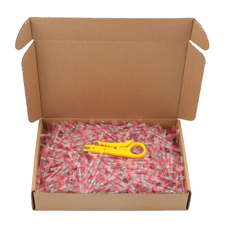 Kit Connecteurs Thermorétractables avec Outil de Dénudage – Solution de Raccordement Électrique pour Électronique Industrielle