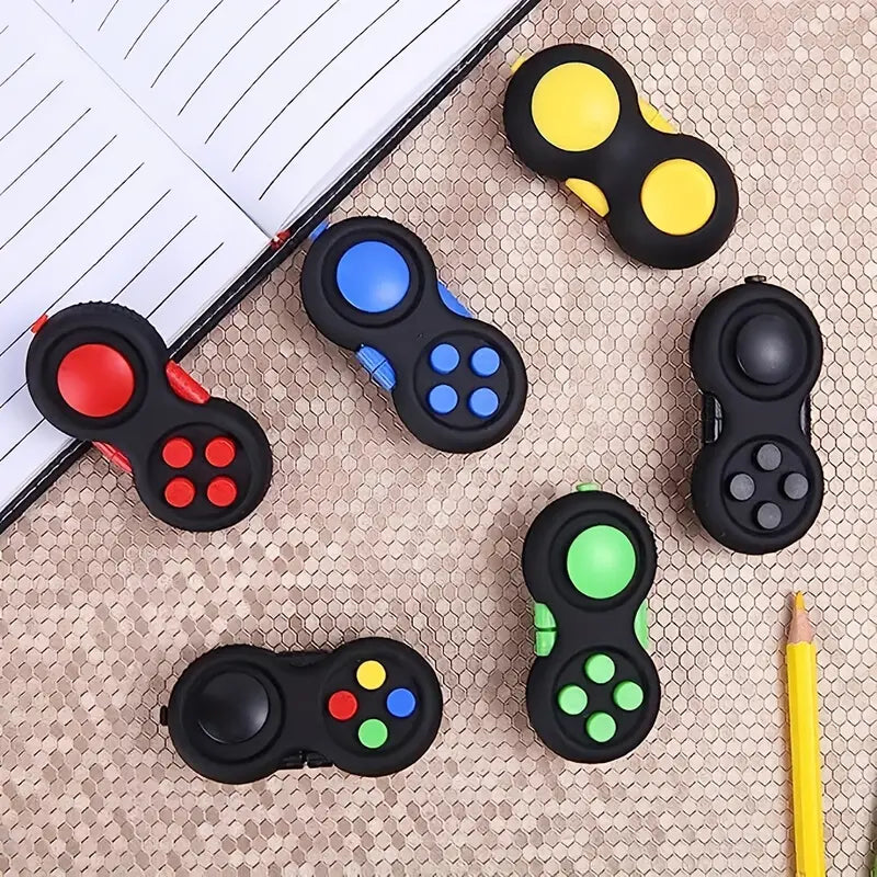Manette Antistress Électronique – Jouet Fidget Interactif avec Boutons et Contrôles Sensoriels pour Enfants et Adultes
