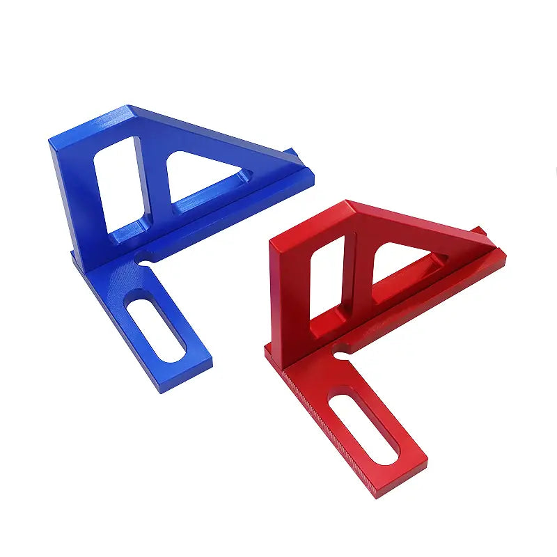 Équerre de traçage en aluminium 3D – Règle multifonction 45°/90° pour menuiserie, ébénisterie et bricolage précis