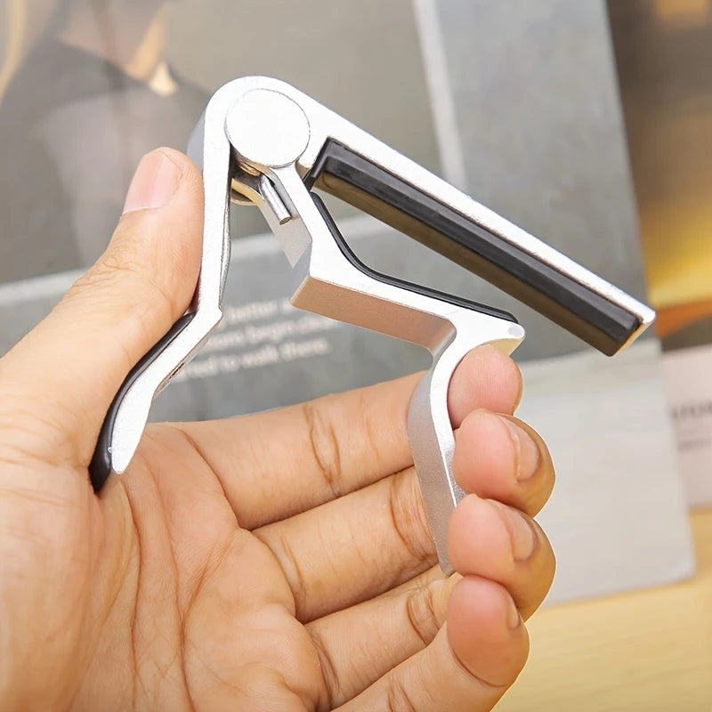 Capodastre en Alliage d’Aluminium pour Guitare – Serrage Rapide & Précis