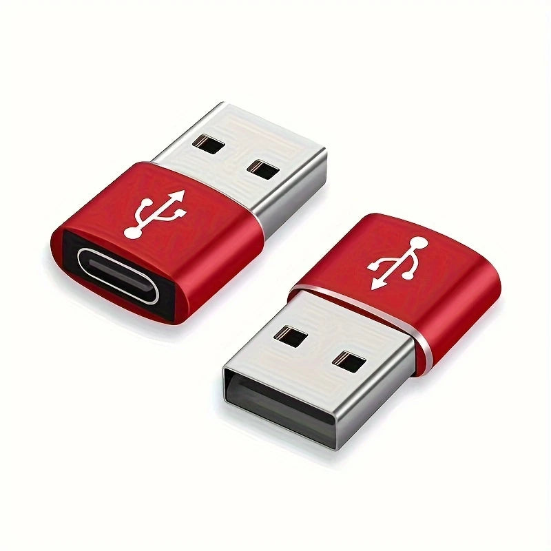 Lot de 2/3 Adaptateurs USB-C vers USB-A – Connecteurs Rapides pour Charge et Transfert de Données