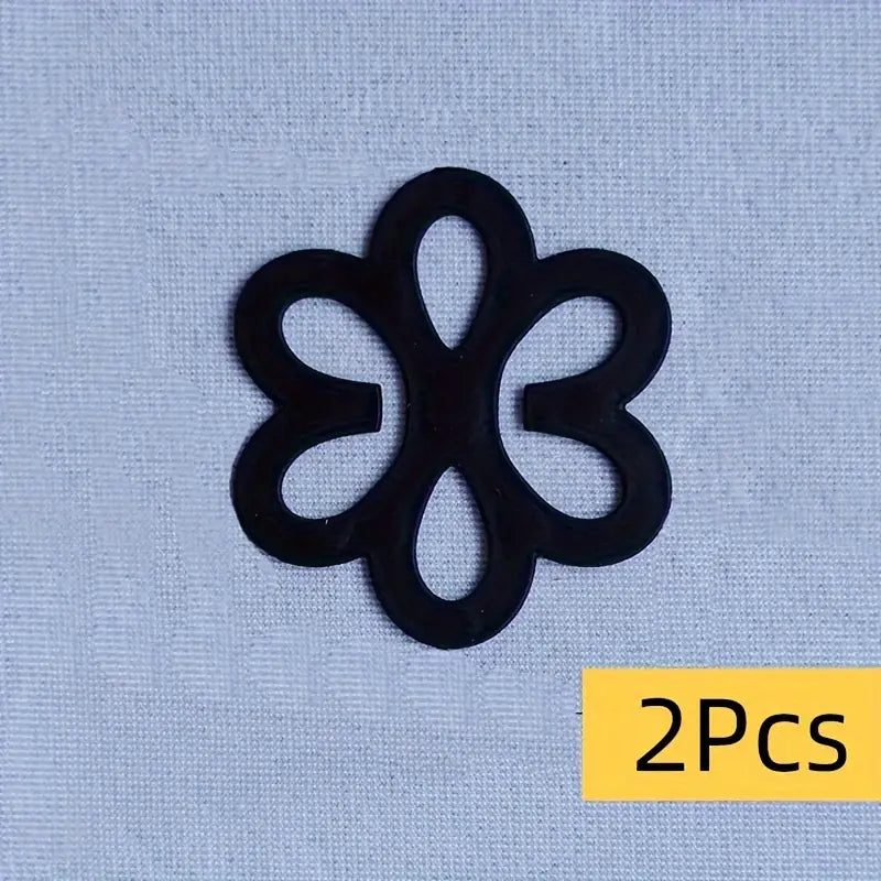 Lot de 2pcs Clip Bretelles Soutien-Gorge Fleur Discret – Régleur Invisible pour Dos Nageur