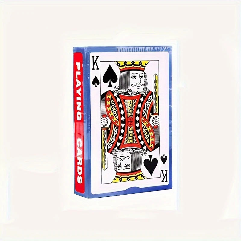 Jeu de 54 Cartes Classiques – Format Standard, Design Traditionnel, Parfait pour Poker, Belote & Jeux de Société