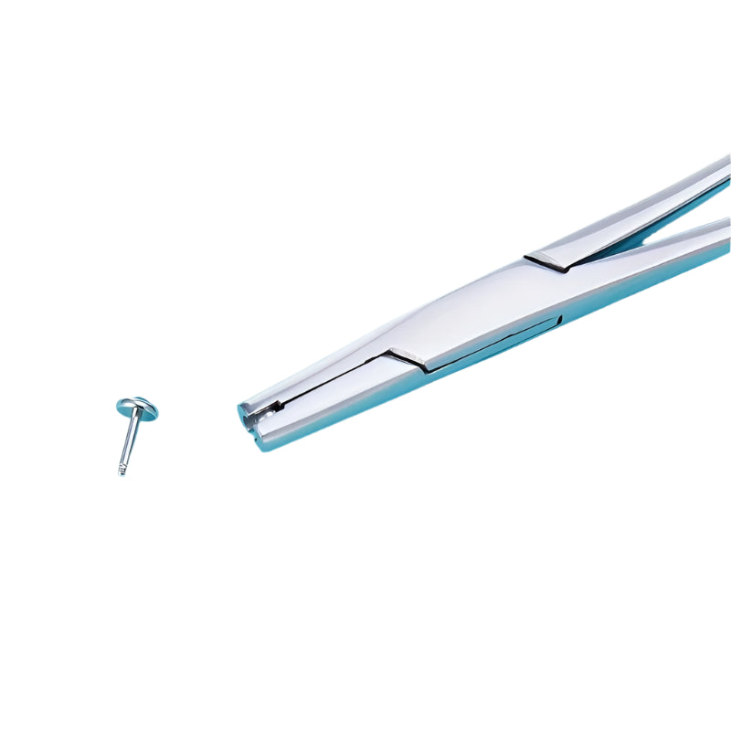 Pince Clamp à Billes 3, 4 et 5 mm pour Piercing – Outil de Précision en Acier Inoxydable pour Tatoueurs