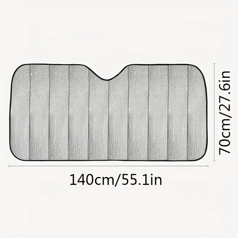Pare-soleil voiture pare-brise – Protection thermique aluminium anti-UV et anti-chaleur