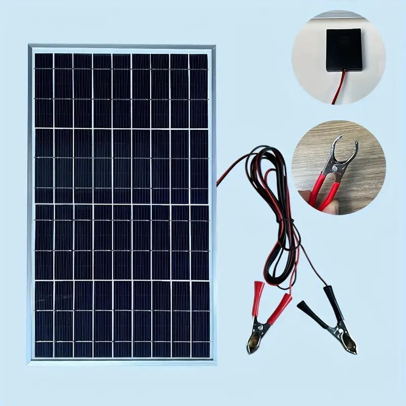 Lampe solaire portable multifonction – Éclairage LED, radio FM et alimentation d’appoint pour camping et urgences