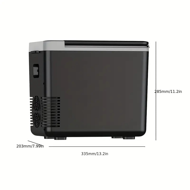 Glacière Électrique Portable 12V – Mini Réfrigérateur de Voiture avec Fonction Refroidissement et Chauffage – Idéal Camping & Voyage