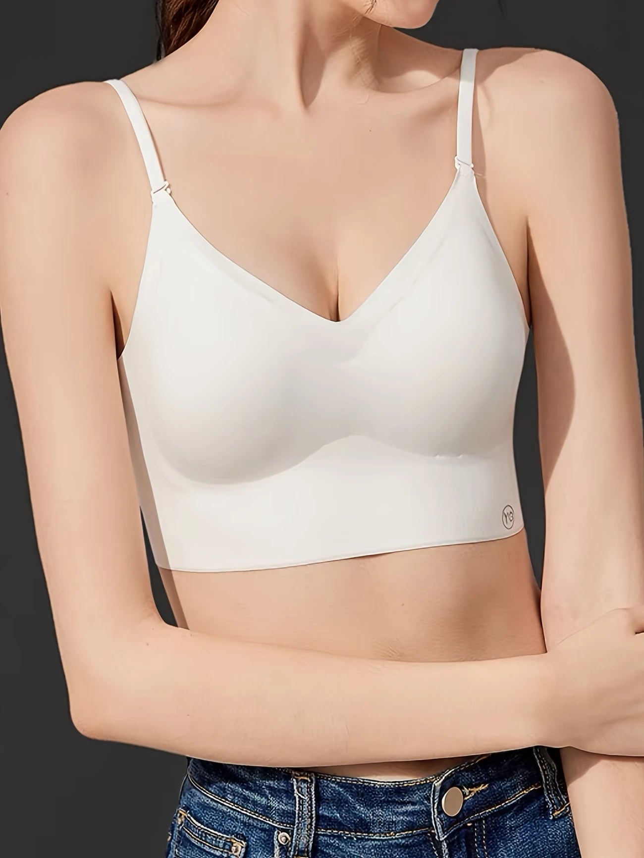 Brassière de Sport Confort Sans Armature – Soutien-Gorge Respirant et Doux pour Yoga, Pilates et Fitness