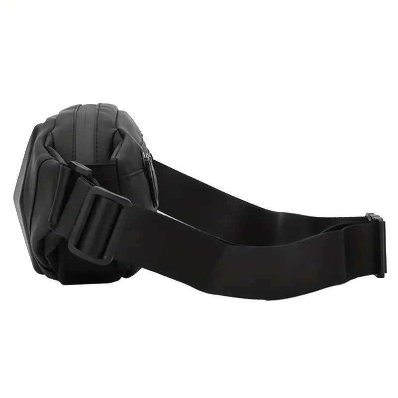 Sac Banane Homme Étanche Design Sportif – Pochette Bandoulière Multifonction pour Voyage, Randonnée et Quotidien