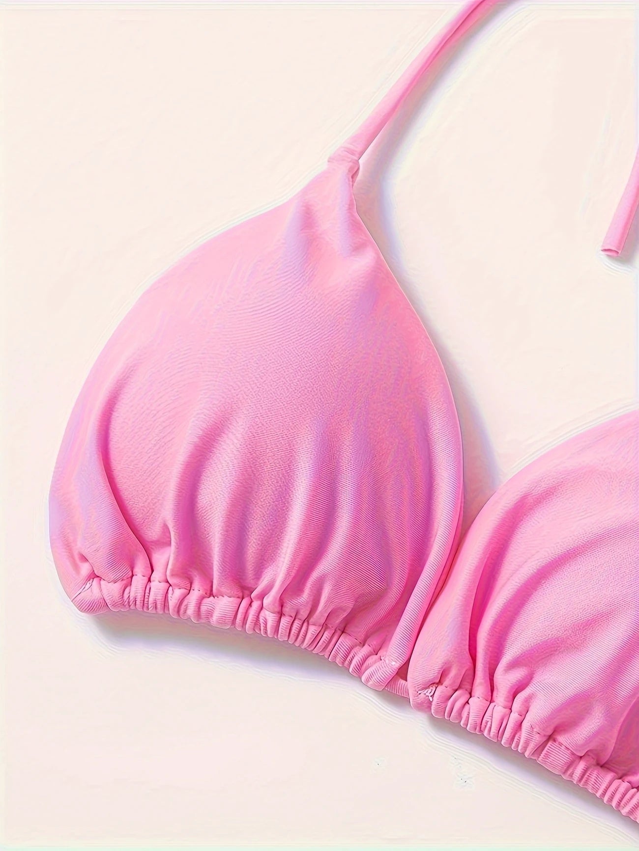 Bikini Femme 2 Pièces à Nouer – Maillot de Bain Triangle Dos Nu, Style Plage & Été Séduisant