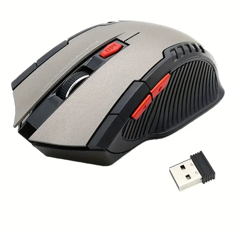 Souris Gaming Sans Fil USB – Haute Précision DPI Réglable, Ergonomique et Réactive | Composants Informatiques