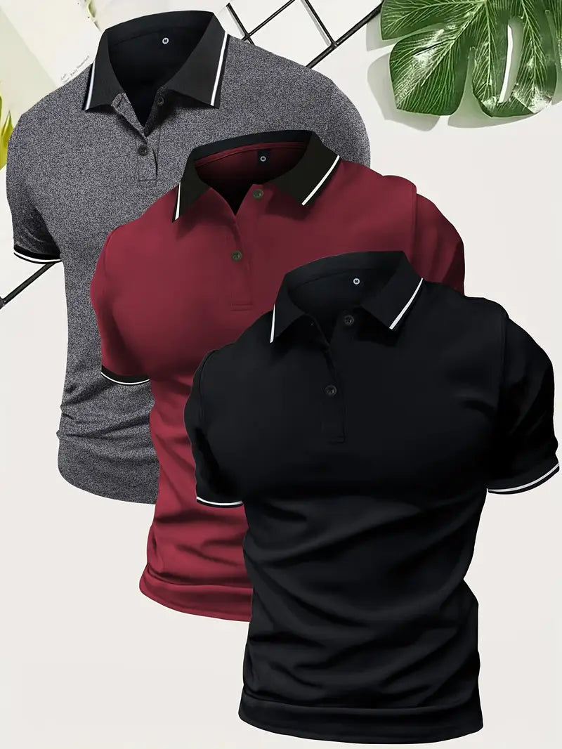 Polo de sport homme respirant – Style casual & entraînement