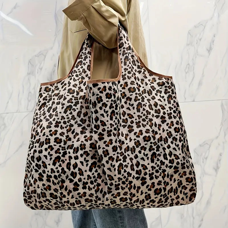 Sac cabas femme léopard – Grand format tendance et pratique