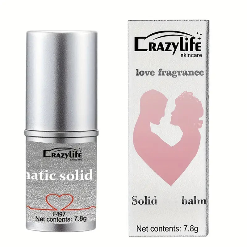 Baume Parfumé Solide Love Fragrance – Parfum Sensuel en Stick 7,8g pour Homme & Femme