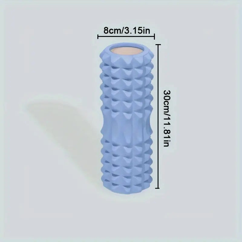 Rouleau de massage musculaire 30 cm – Foam roller yoga et physiothérapie pour récupération sportive