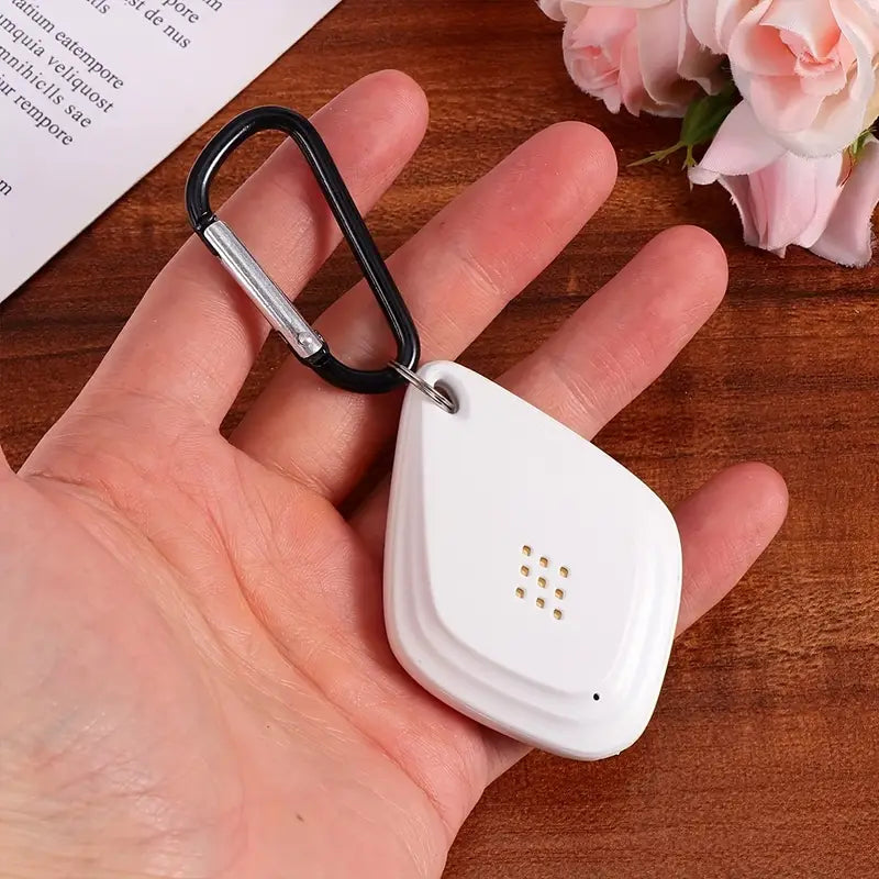 Répulsif Ultrason Portable avec Mousqueton – Anti-Moustiques Rechargeable, Format Porte-Clés pour Activités en Plein Air