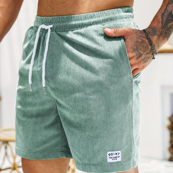 Shorts rayés décontractés