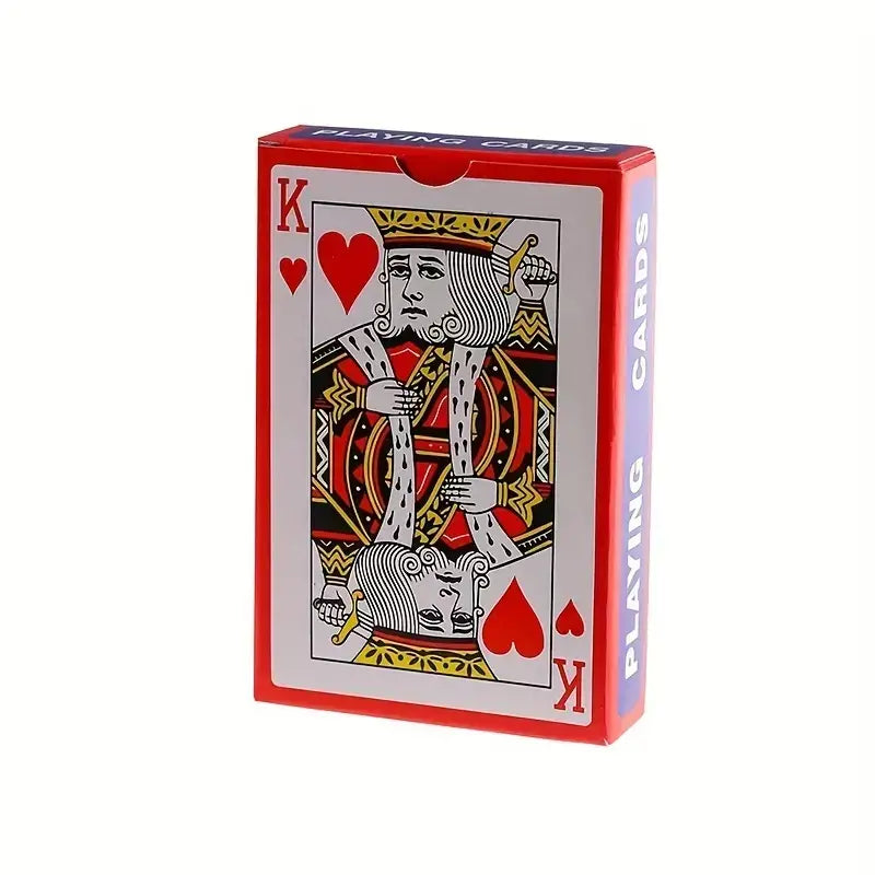 Jeu de 54 Cartes Classiques – Format Standard, Design Traditionnel, Parfait pour Poker, Belote & Jeux de Société