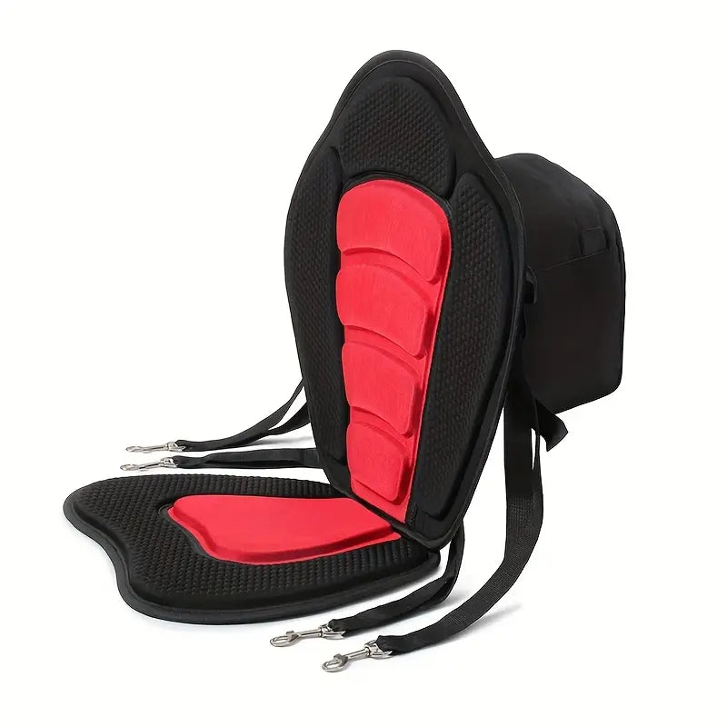 Siège kayak rembourré avec dossier ergonomique – Accessoire confortable pour bateau et canoë