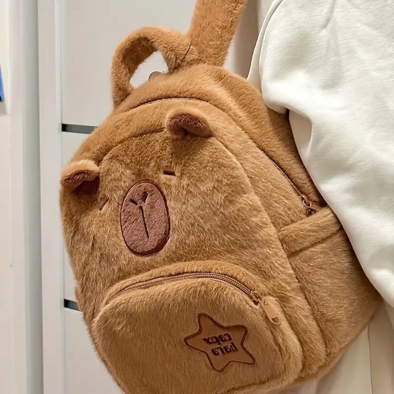 Sac à Dos Enfant Ours en Peluche – Cartable Doux et Mignon pour Maternelle et Sorties