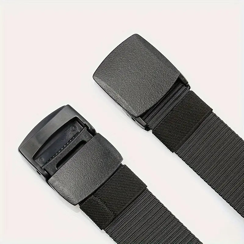 Ceinture militaire homme en nylon – Accessoire résistant avec boucle solide, idéale pour sport et plein air