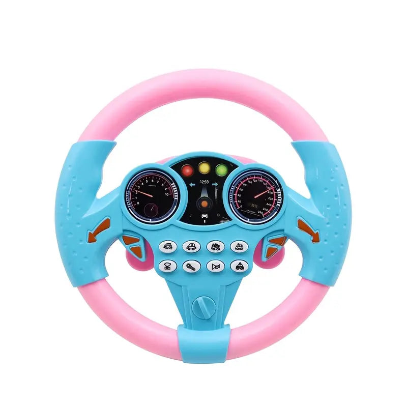 Volant de Conduite Électronique pour Enfants – Jouet Interactif avec Sons et Lumières pour Jeu de Rôle