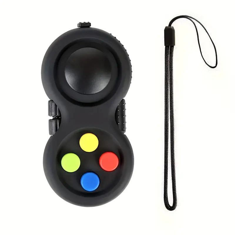 Manette Antistress Électronique – Jouet Fidget Interactif avec Boutons et Contrôles Sensoriels pour Enfants et Adultes