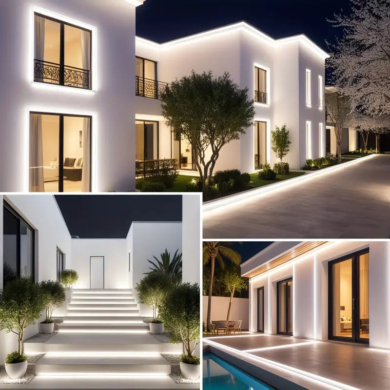 Ruban LED Flexible 4M USB – Éclairage Blanc Froid 13FT avec Interrupteur, Idéal pour Décoration Intérieure et Bureaux