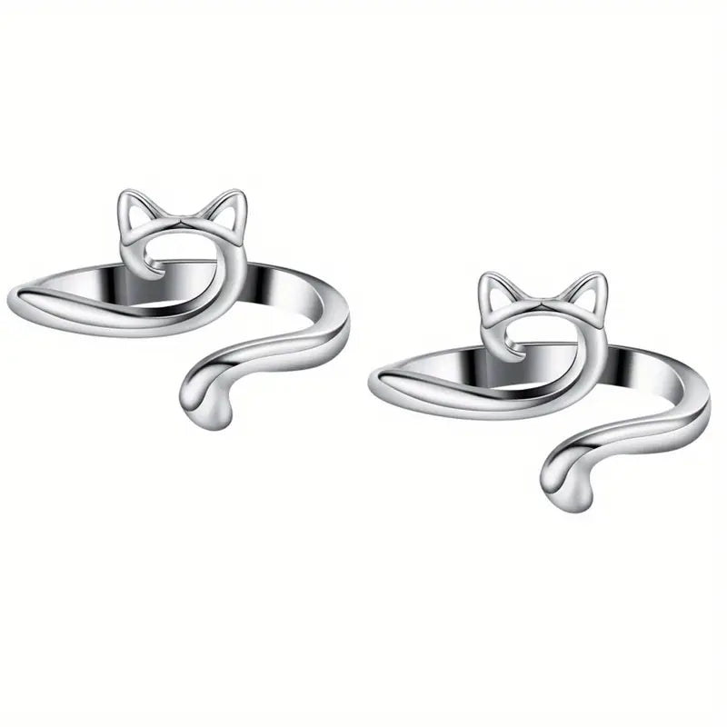 Bague Guide-Fil Chat pour Crochet et Tricot – Accessoire Pratique et Original pour Fils et Laine