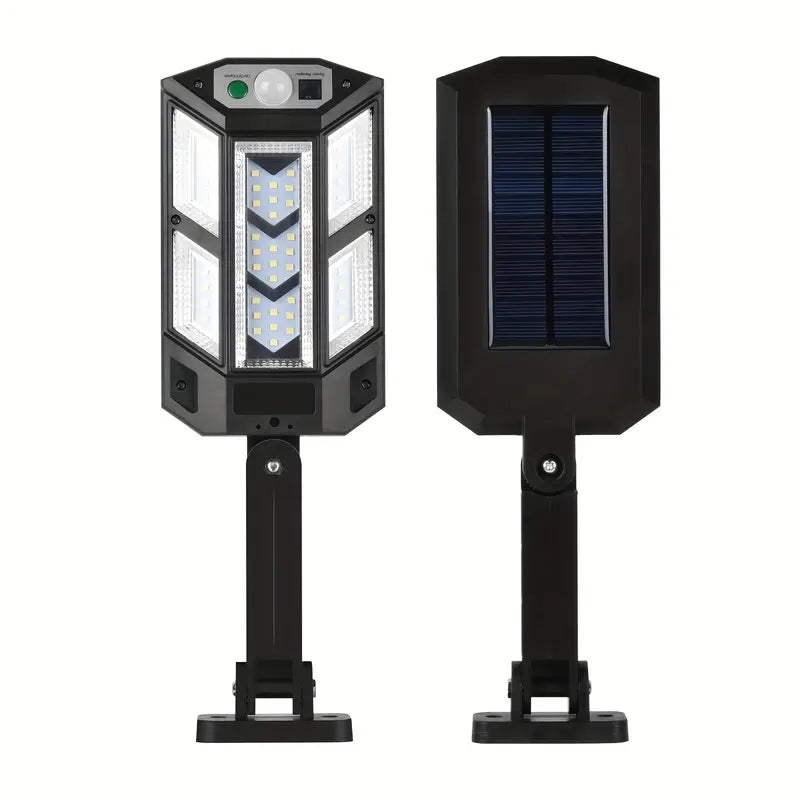 Projecteur LED Solaire Extérieur 300W avec Détecteur de Mouvement – Éclairage Puissant Étanche pour Jardin, Allée et Garage