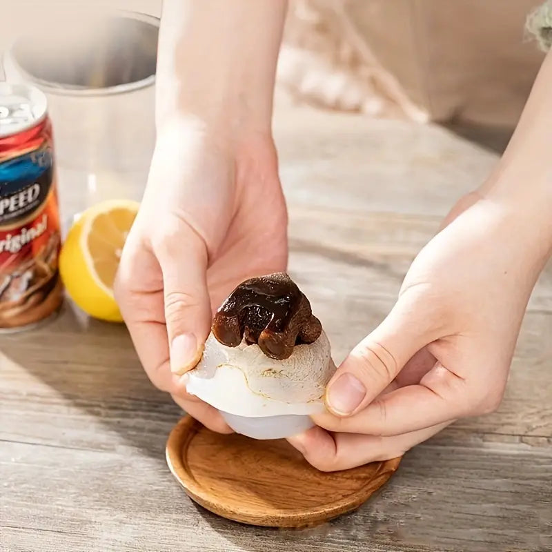 Moule à glaçons en forme d’ourson – Créez des glaçons originaux et adorables pour vos boissons