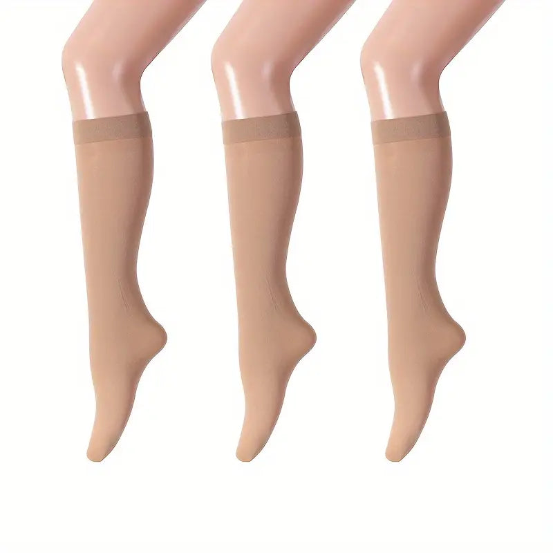 Lot de 3 paires de chaussettes hautes homme – Confort, chaleur et style classique