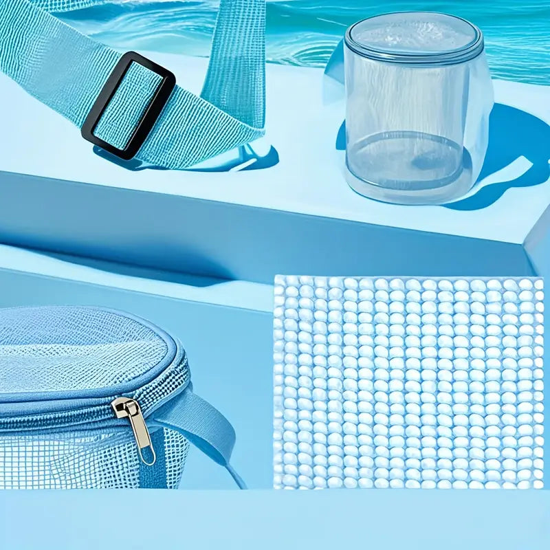 ChatGPT a dit :  Sac de Rangement Extérieur Imperméable en Maille – Organisation Pratique pour Jardin, Camping et Plage