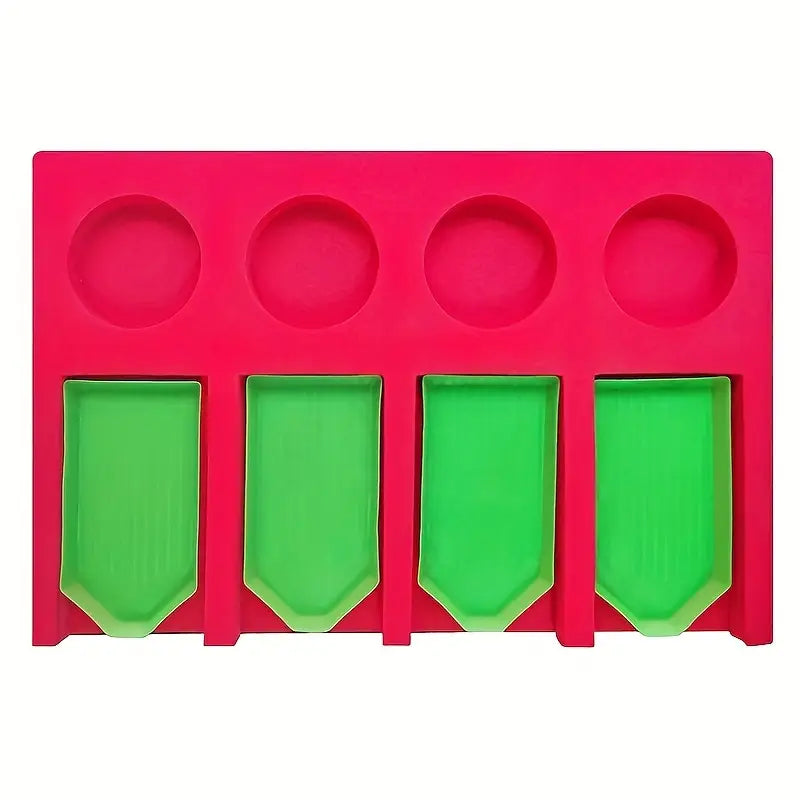 Plateau de Rangement pour Perles avec 4 Bacs Amovibles – Accessoire Pratique pour Tri et Organisation de Bijoux