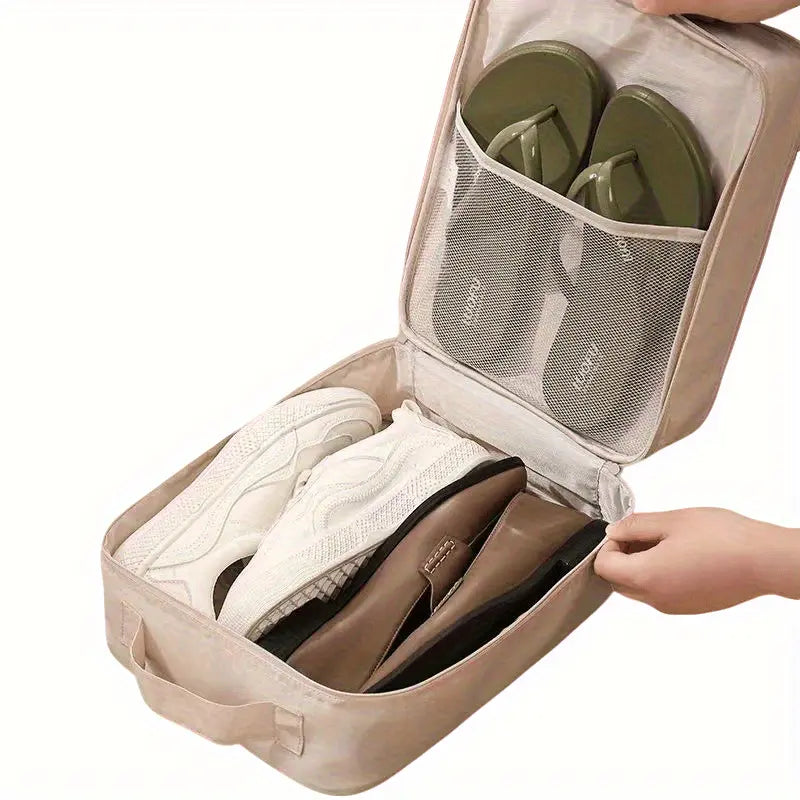 Sac de Rangement pour Chaussures – Pochette de Voyage Étanche avec Compartiments