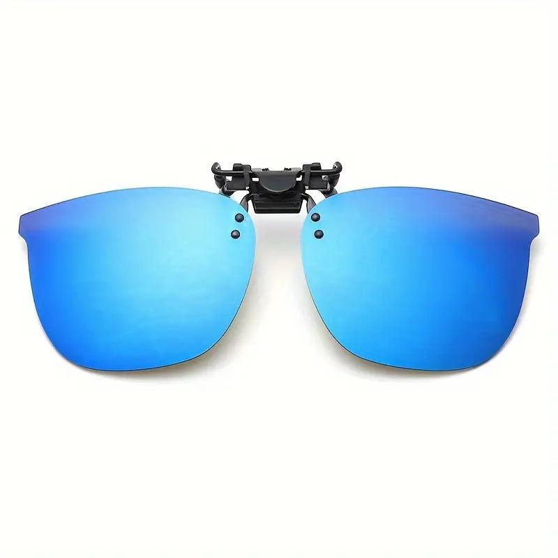 Clip lunettes de nuit homme – Verres jaunes anti-éblouissement pour conduite et vision claire