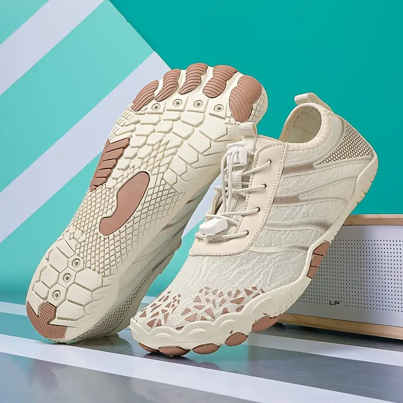 Chaussures barefoot homme légères – Baskets minimalistes respirantes pour sport et plein air