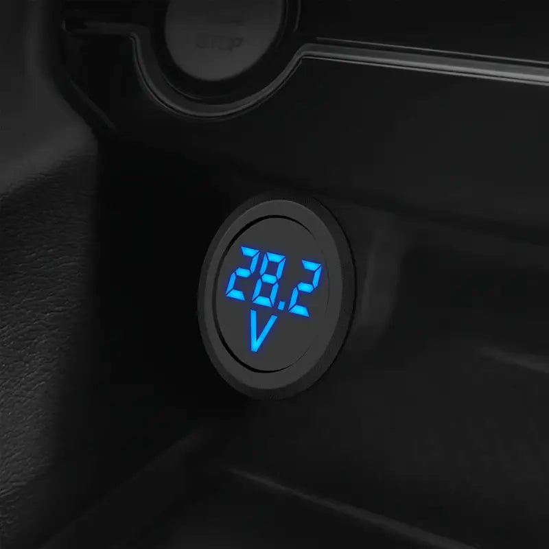 Voltmètre Digital LED 28.2V – Indicateur de Tension Précis pour Applications d’Électronique Industrielle