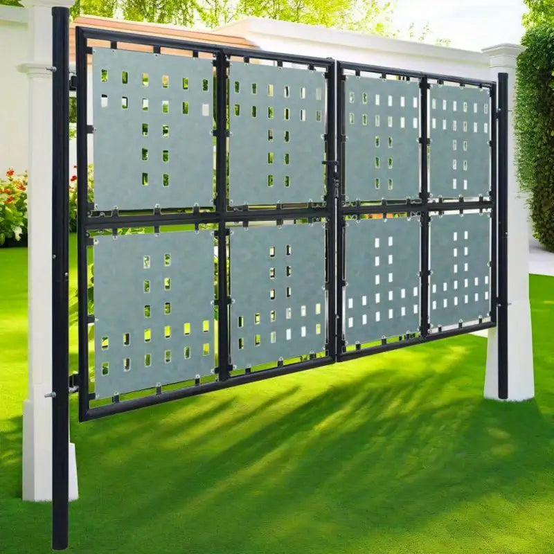Clôture de Sécurité Extérieure en Métal – Panneaux de Protection Jardin et Maison Résistants