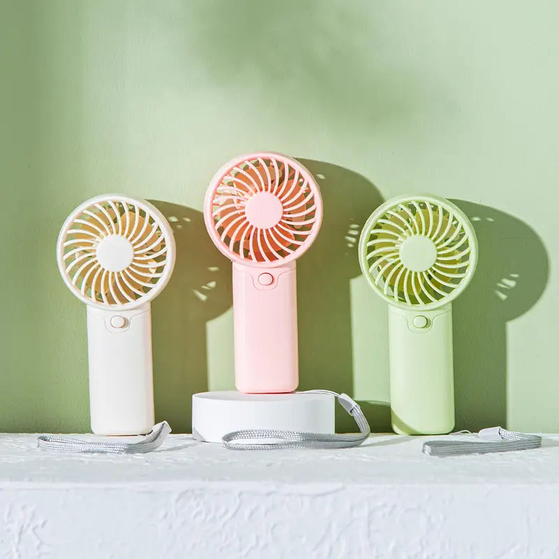 Mini Ventilateur Portable USB – Silencieux, Rechargeable et Léger, Idéal pour l’Été et les Déplacements