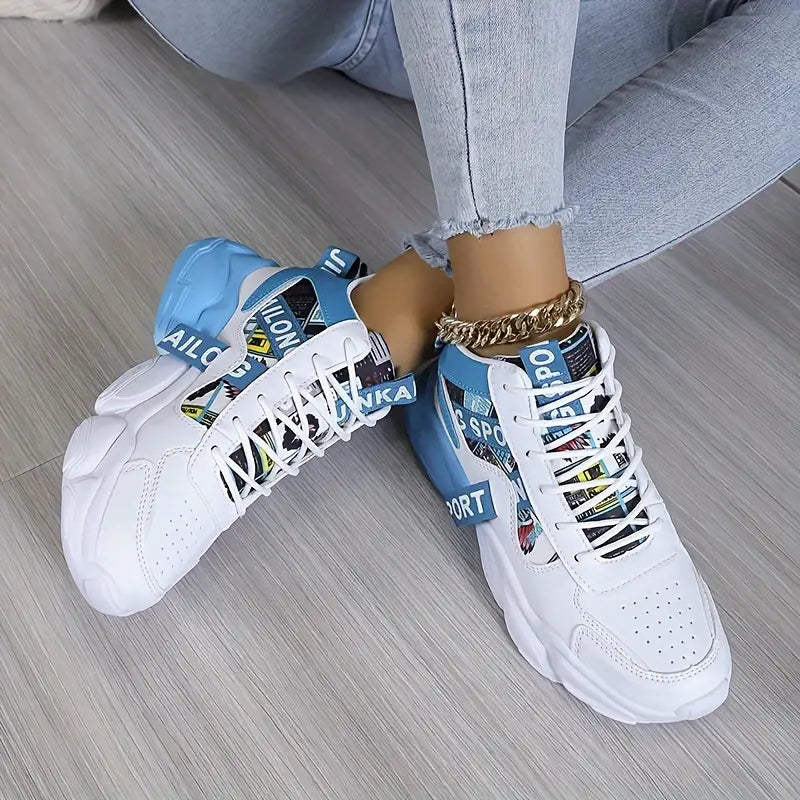 Baskets montantes femme noires et rouges – Chaussures de sport tendance confortables pour streetwear et fitness