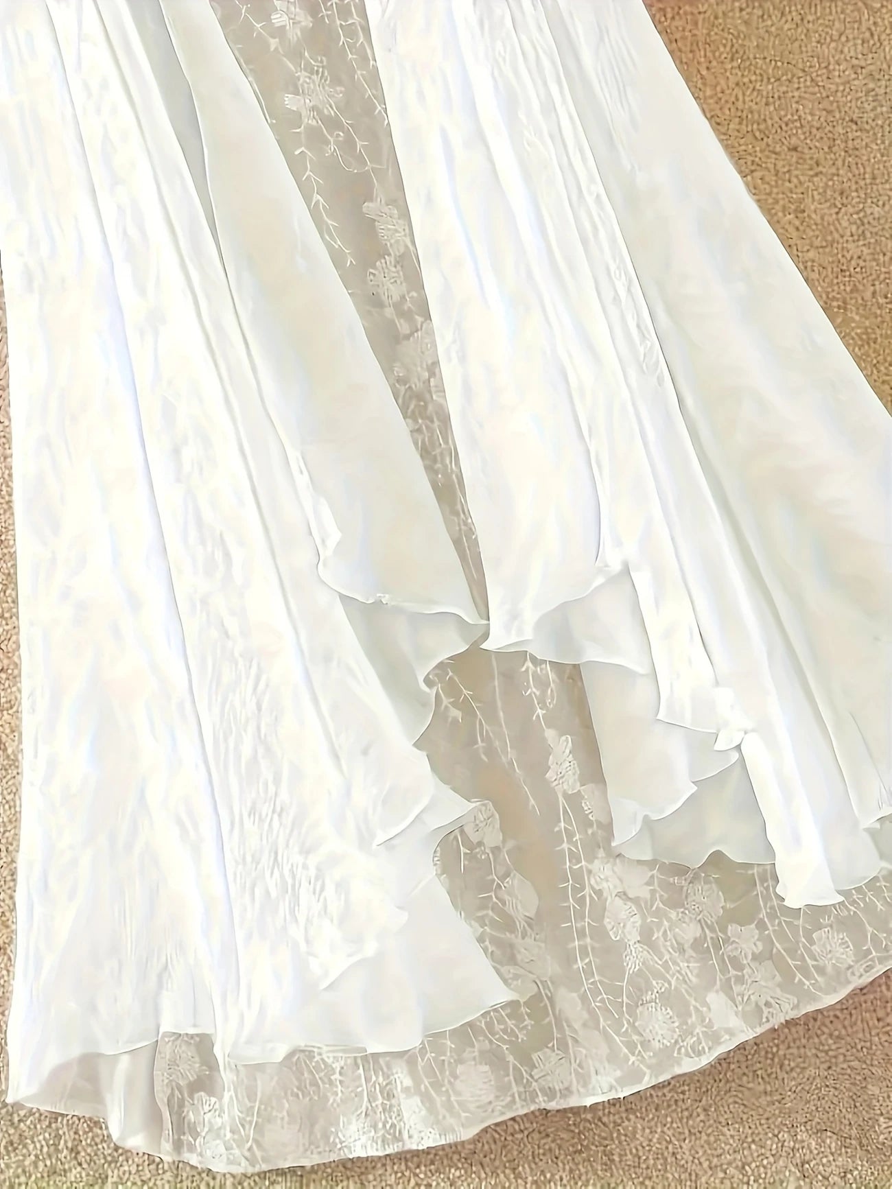 Kimono de Plage Long Femme – Léger et Fluide, Parfait pour l'Été