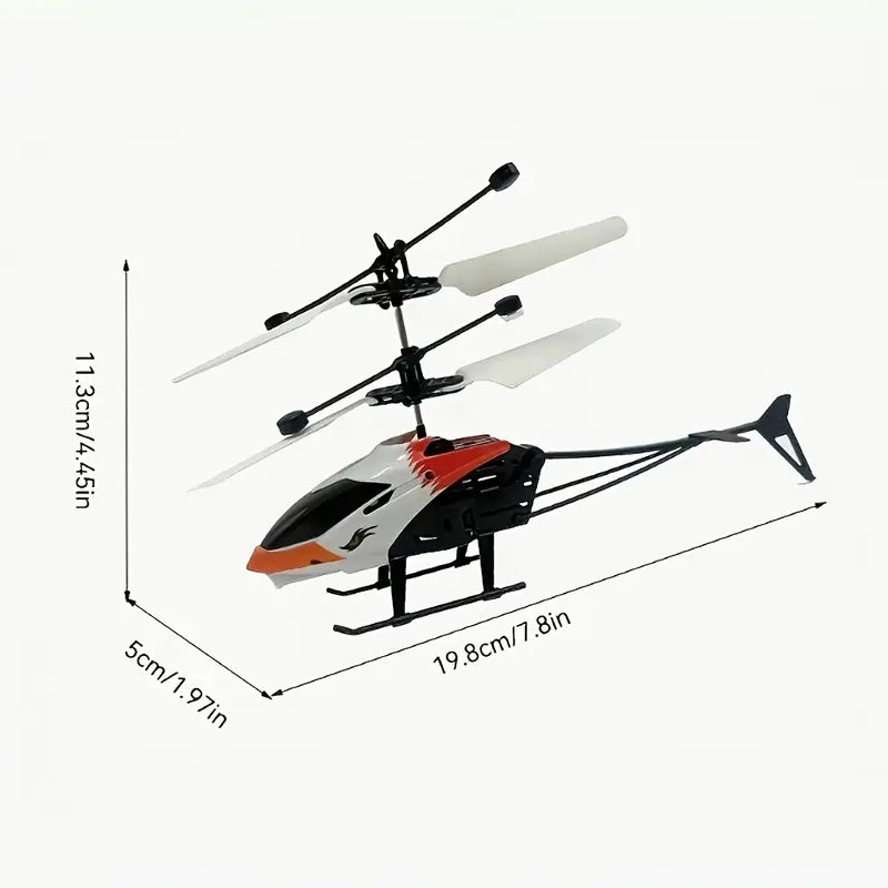 Hélicoptère Télécommandé RC avec Double Rotor – Jouet Volant Stable et Facile à Piloter pour Enfants et Débutants