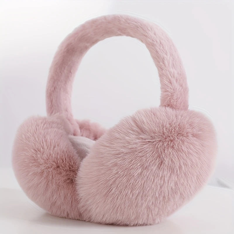 Cache-Oreilles Femme Hiver en Fausse Fourrure – Ultra Doux, Léger et Chaud, Coloris Élégant