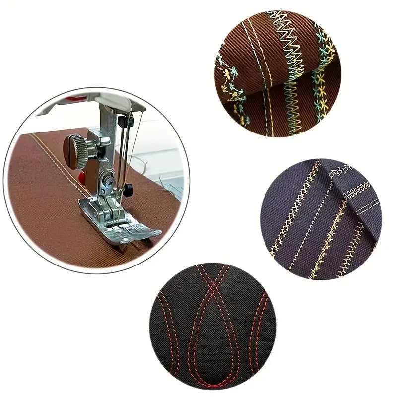 Aiguilles Jumelées pour Machine à Coudre – Lot d’Aiguilles Doubles Universelles pour Couture Créative et Ourlets Parfaits